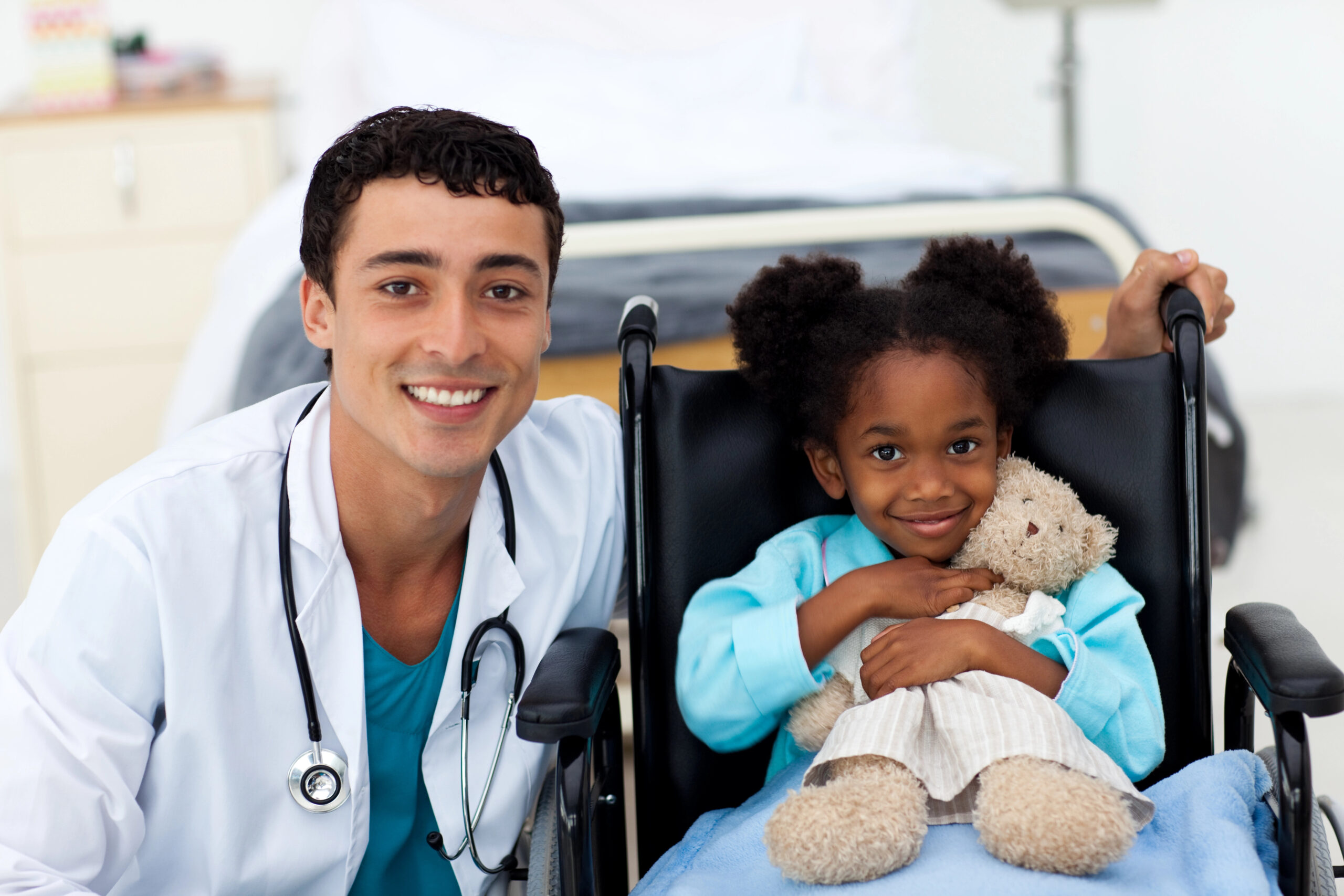 Senior receiving in-home care from A-Team caregiver