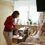 Companion Care Services — Caregiver and Senior Enjoying Time Together - A-TEAM #1 Home Care Agency in Philadelphia, PA Family caregiver program — A-Team Home Care companion caregiver spending quality time with senior client at home in Philadelphia