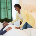Personal hygiene checklist for the elderly — professional caregiver providing personal care assistance to elderly client in Philadelphia home