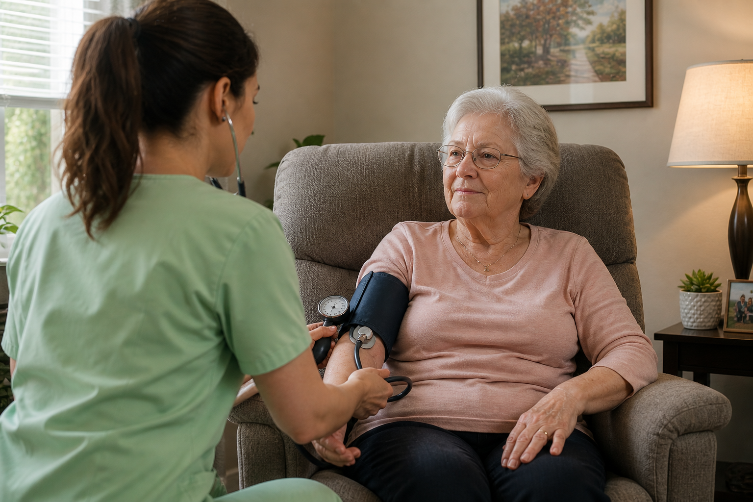 Skilled nursing and therapy at home Philadelphia — Medicare-certified home health services