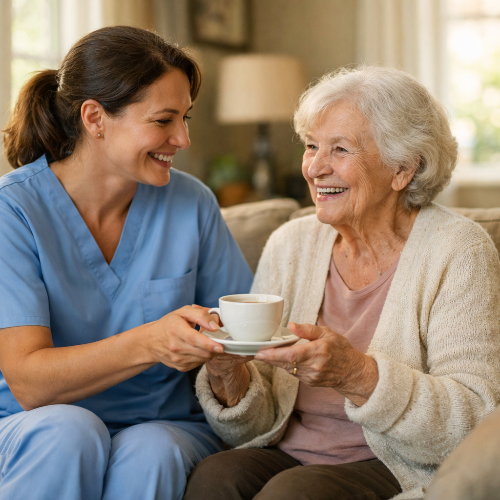 A-Team Home Care 24-hour senior care for Carbon County working families — peace of mind day and night
